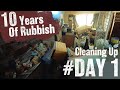 Moving Out From A Hoarded House…A Property That Has Been Frozen In Time For 10 Years (DAY ONE)