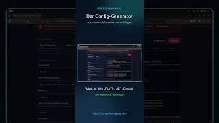 MikroTik-Router in Minuten konfigurieren kostenloser Config-Generator #routeros #mikrotik #netzwerk