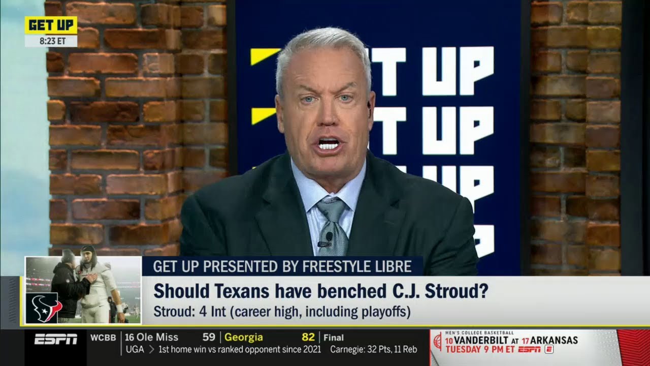 GET UP | CJ Stroud waste generational defense - Rex Ryan on Texans fall to Patriots 28-16