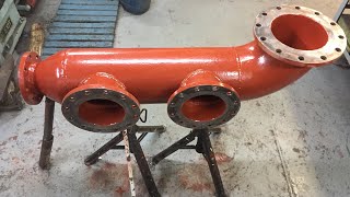 Pipe Fabrication for sea water line in easy way to do it (SOLVED)