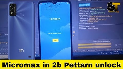 Micromax in 2b Pettarn lock Remove || Pettarn Remove unlock tool