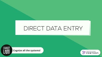 Direct Data Entry
