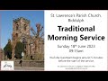 Traditional Morning Service (09:15)