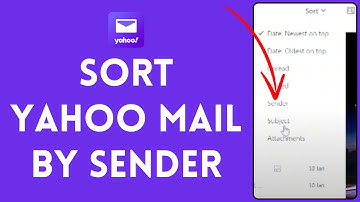 How to Sort Yahoo Mails by Sender?