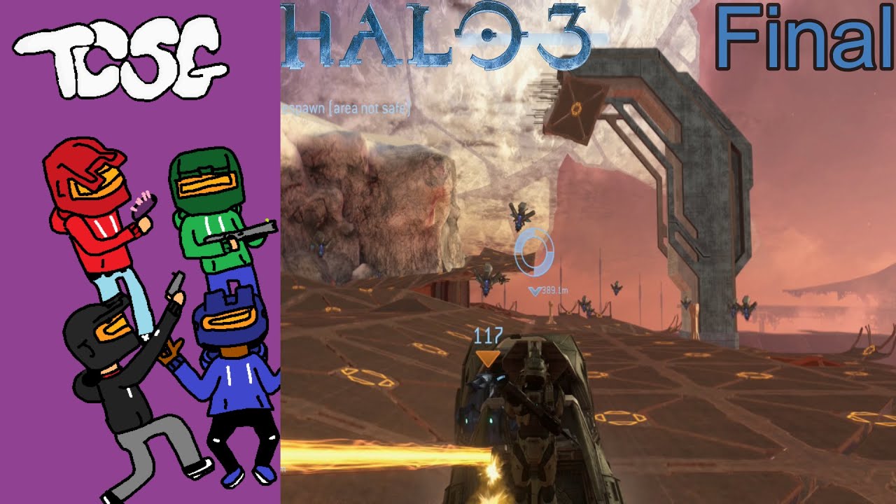 Halo 3 - 4 Player Legendary Campaign Final - YouTube