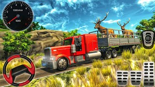 Wild Zoo Animal Transport Simulator - Real Offroad Delivery Drive 2024 - Android Gameplay screenshot 4