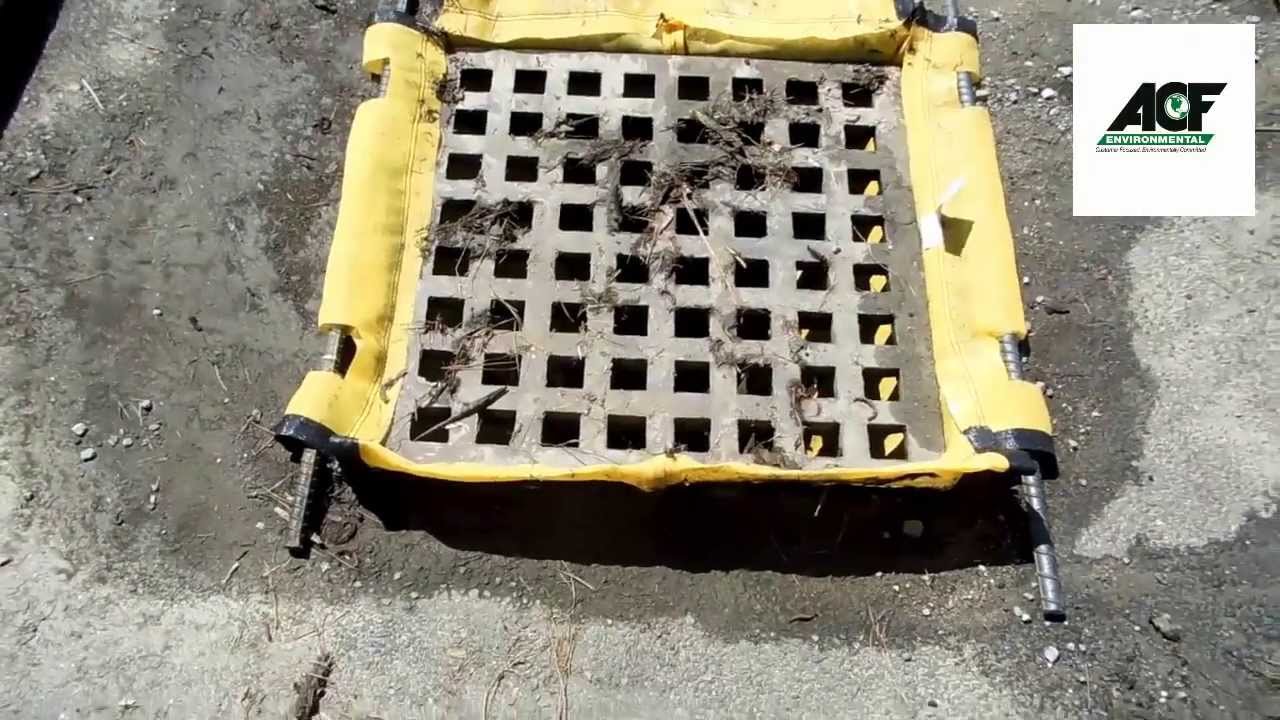 Storm Drain Cover for Runoff Control