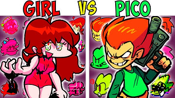 ALL GIRLFRIEND VS PICO TEST | FNF Character Test | Gameplay VS Playground