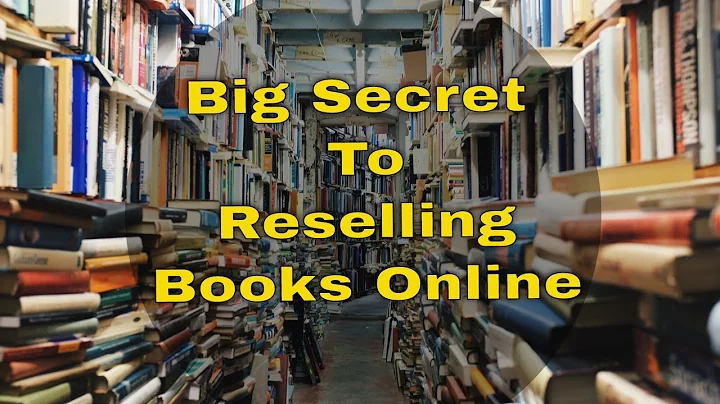 Big Secret To Reselling Books Online