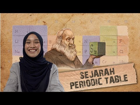 Video: Adakah mendeleev mencipta jadual berkala pertama?