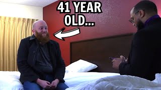 41 Year Old Predator comes over THINKING I