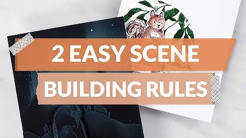 2 Rules for Beautiful Card Scenes | Perfect Pairings with Jaycee