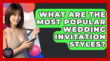 What Are The Most Popular Wedding Invitation Styles? - Graphic Design Nerd