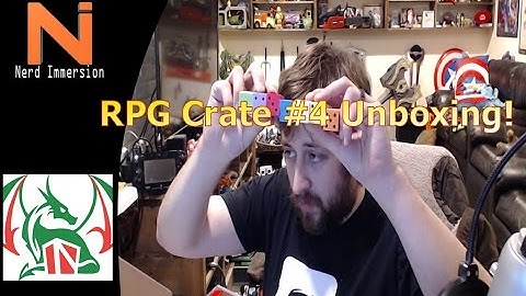 RPG Crate #4 Unboxing (Ladies Knight)! | Nerd Immersion