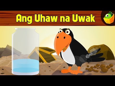 Ang Uhaw na Uwak | Mga fables ng Aesop | MagicBox Filipino