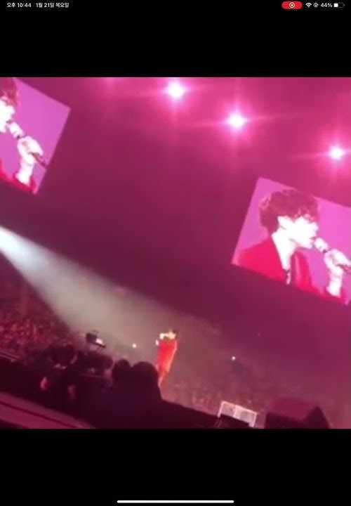 190709 박효신 그눈을 떠 live ver. (출처 : 불분명)