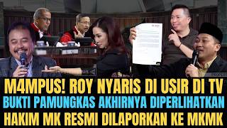 Download lagu ROY SURYO NYARIS DI USIR DI TV KARENA CONGORNYA TAK TERTIB! NASIB HAKIM MK YANG MENYIDANGKAN GIBRAN!