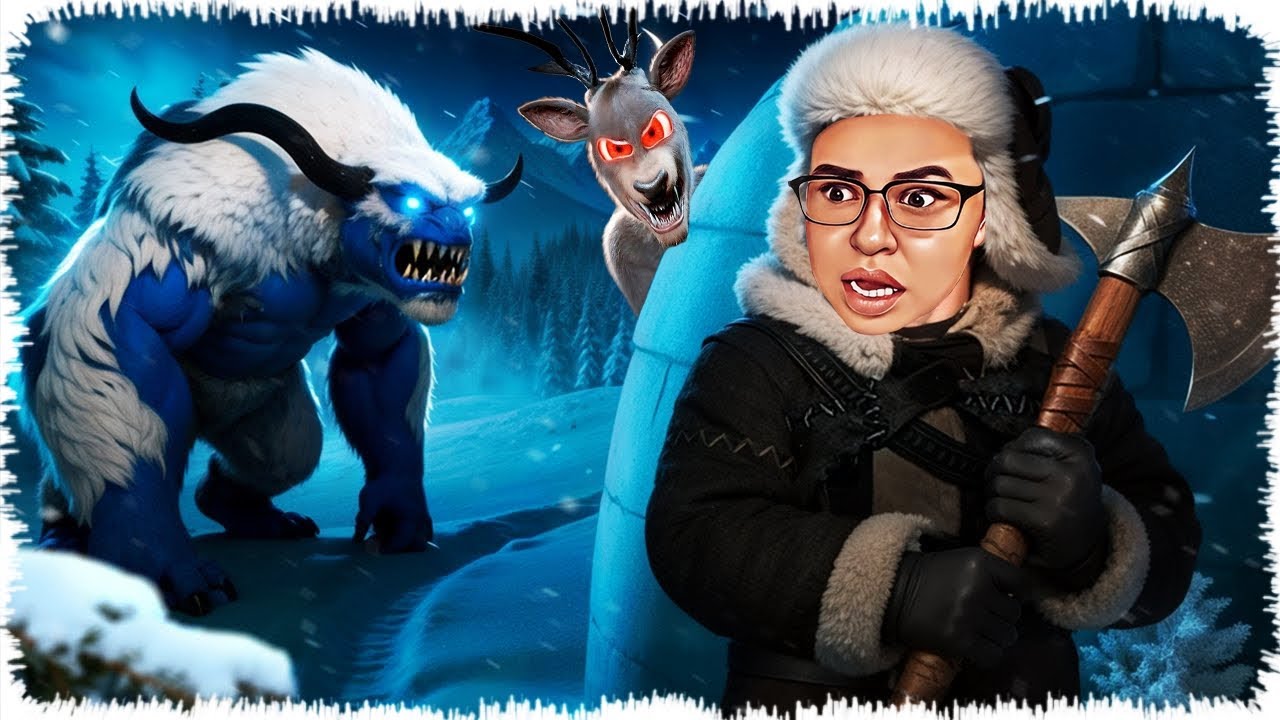 99-күн орманға қыс келді | Қар адамы шықты!