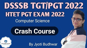Crash Course for DSSSB TGT/PGT Computer Science l