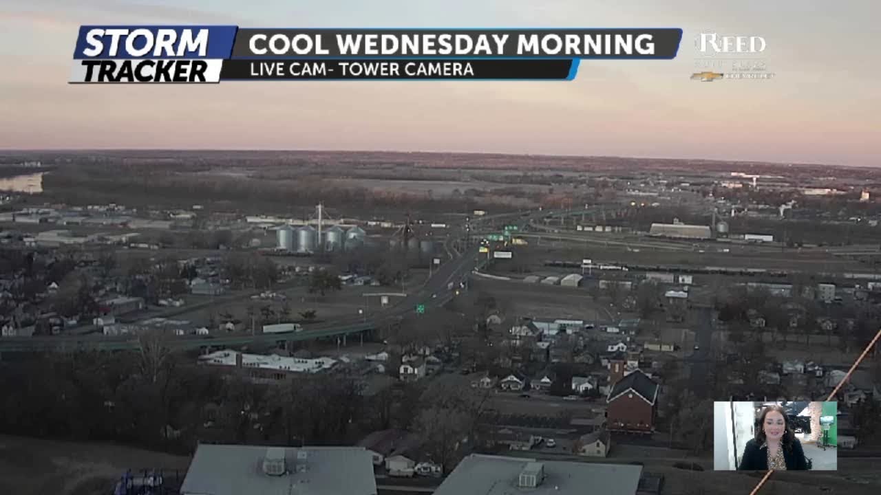 Tracking a warm & sunny Wednesday before rain - YouTube