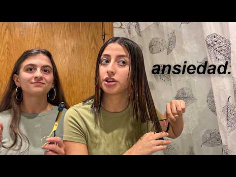 We have a mental breakdown and cut our hair (again🤕)