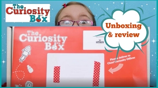 Unboxing The Curiosity Box - Kids science subscription box