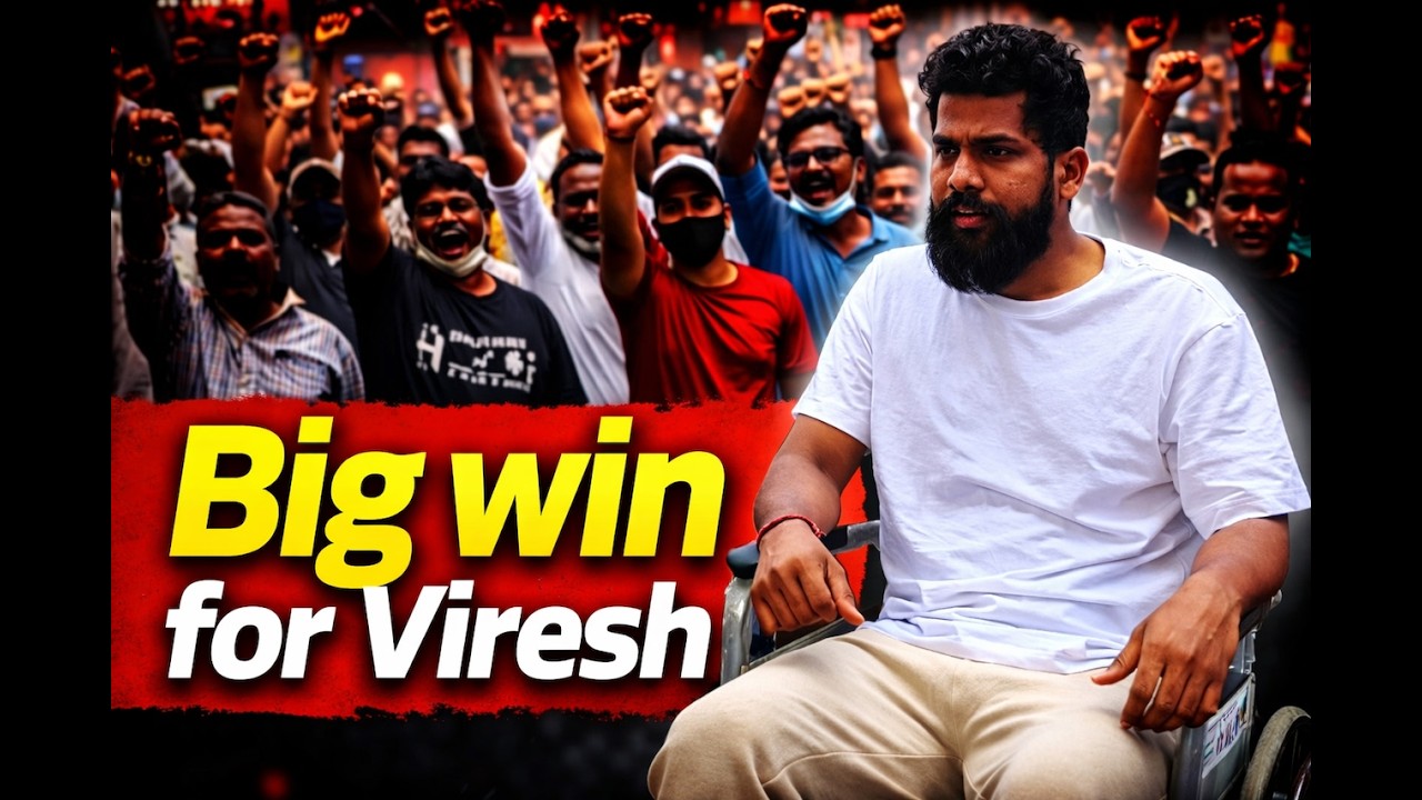 Viresh Borkar ends his hunger strike! Big win