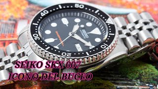Reseña Seiko SKX 007. Icono.Diver.Unboxing.Calibre 7S26.reloj de buceo.