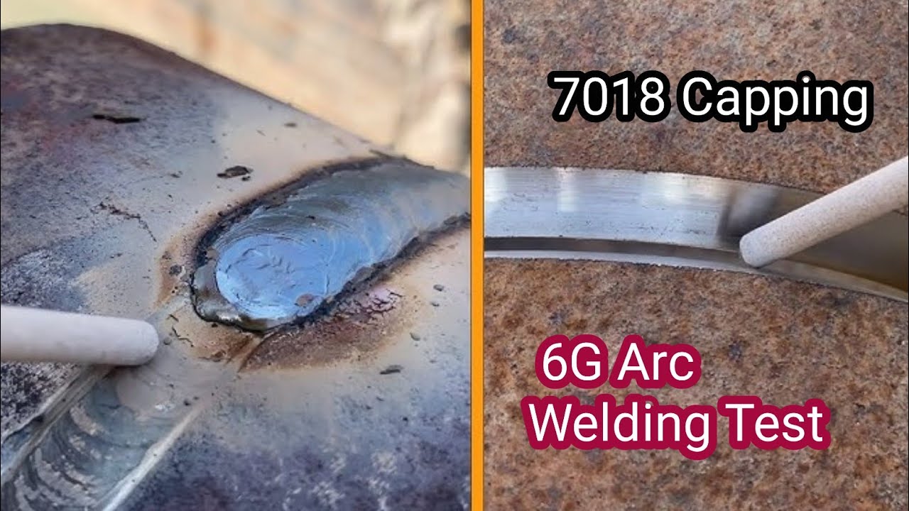 Welding Pipe Root & Cap with 7018 - The Easy Way | 6g आर्क वेल्ड़िंग टेस्ट