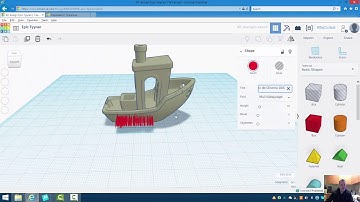 Engraving a name on a model in Tinkercad