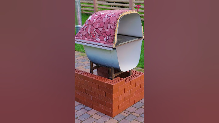 Unbelievable Transformation: From Old Bathtub to Outdoor Oven #shorts