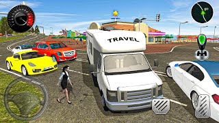 Traveling Truck Driving 3D Truck Parking School Simulator Driving Game Android Gameplay