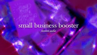 ❝small business booster❞ ∣ have a successful business