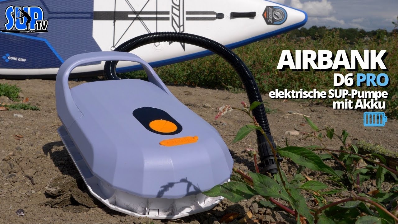 AIRBANK D6 (Pro) im Test (2023): Elektrische SUP-Pumpe mit