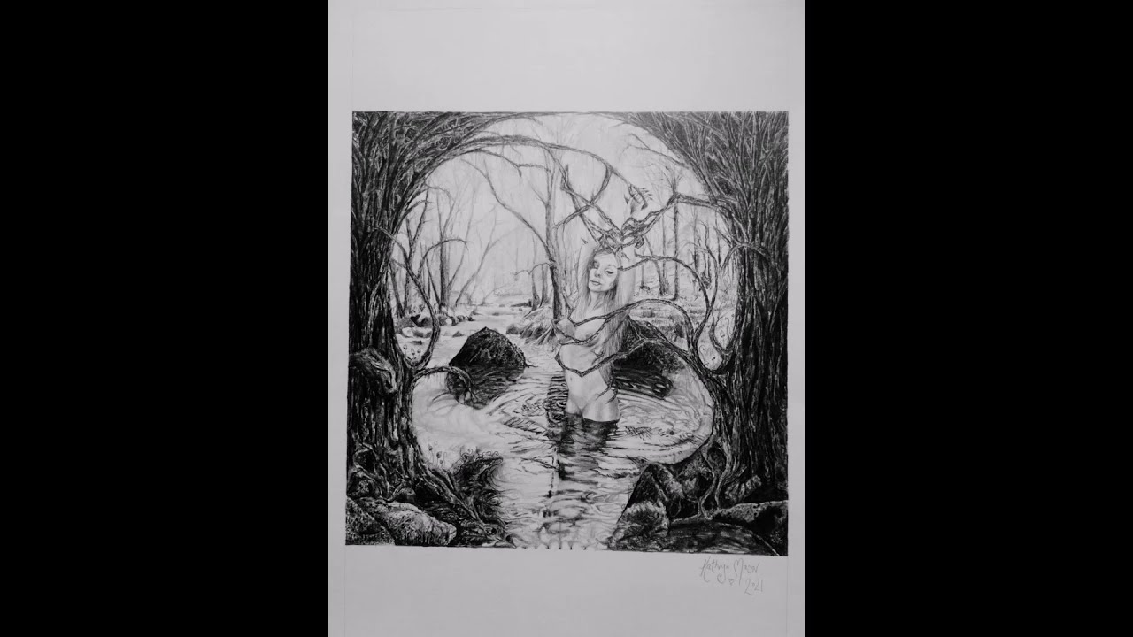 Love Cornwall? 'Into Eternity' pencil illusion drawing in progress, can you guess the location?