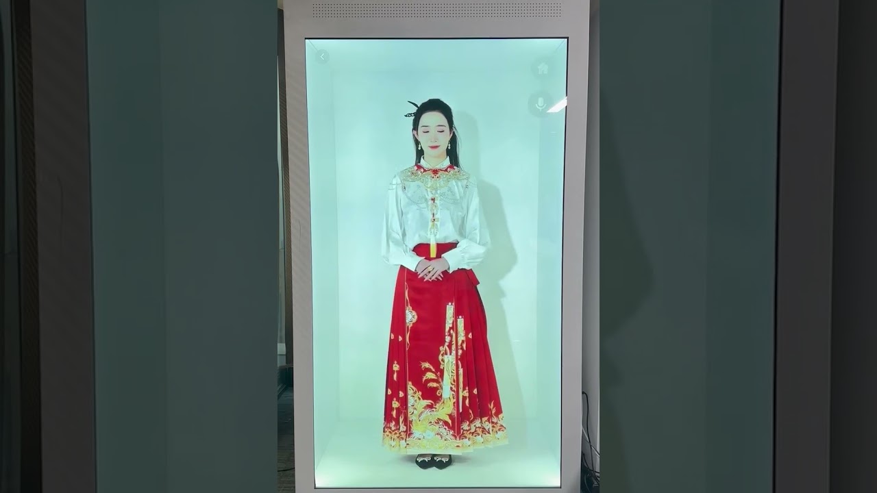 透明显示器--虚拟人1