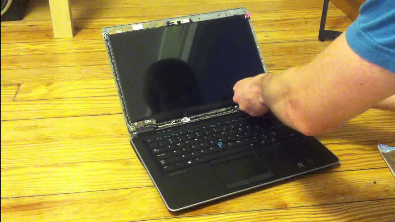 Dell Latitude E7440 laptop screen replacement / How to replace laptop