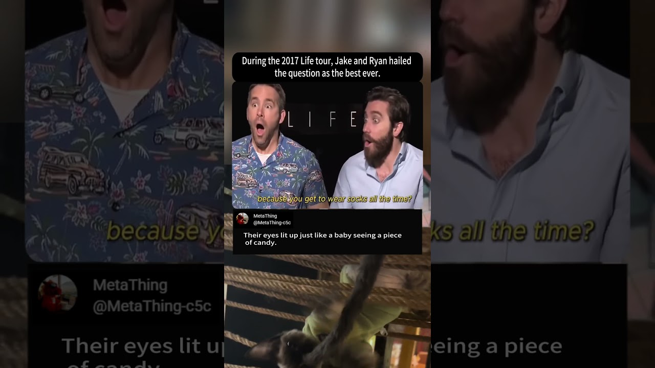 During the 2017 Life tour, Jake and Ryan hailed the question as the best ever