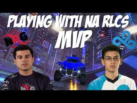 PLAYING WITH THE NA RLCS MVP / RANKED WITH GIMMICK AND FIREBURNER - YouTube