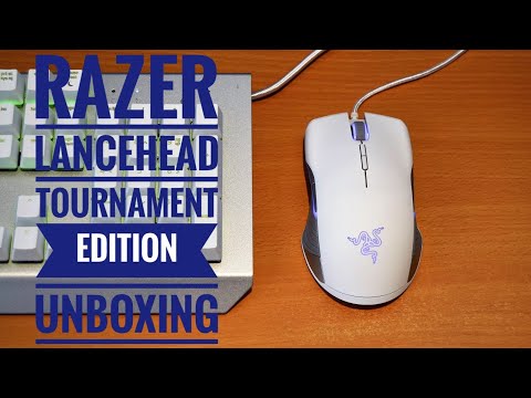 Razer Lancehead Tournament Edition (Mercury White) Unboxing