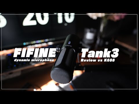 おすすめの配信用マイクが操作感UPしてより使いやすくなった！FIFINE Tank3 review