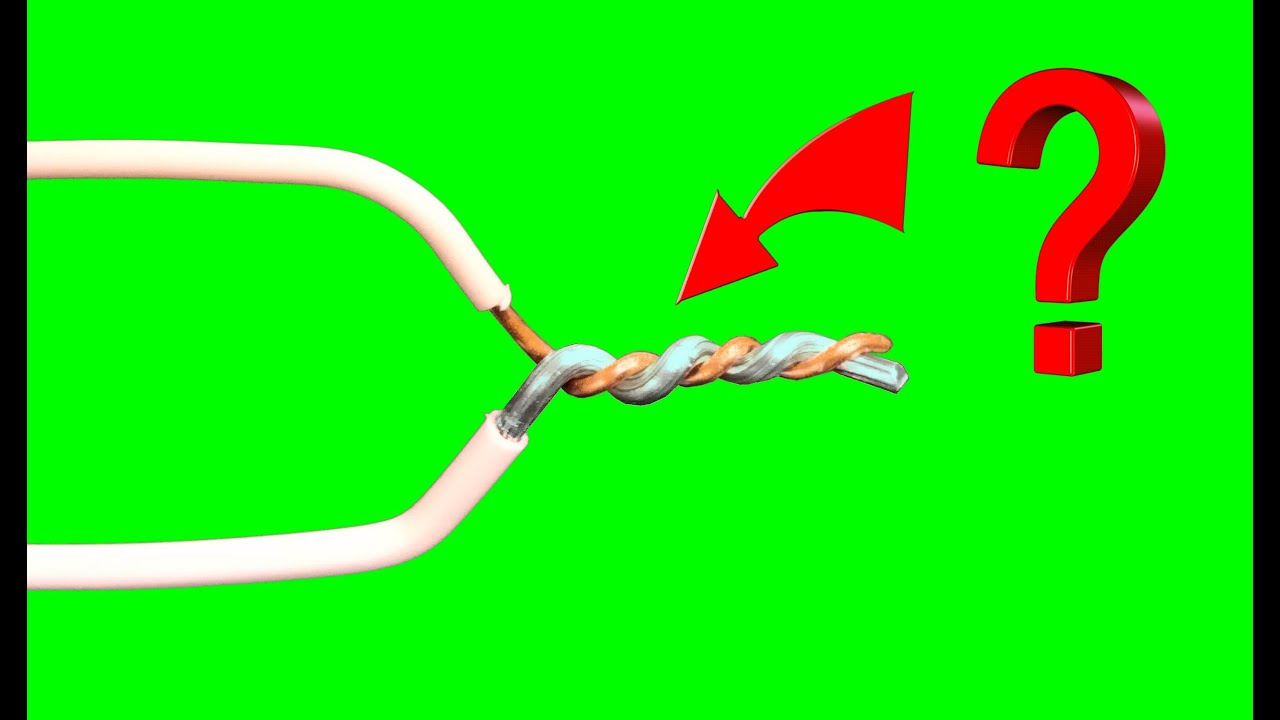 Как соединить медный и алюминевый провод правильно. - YouTube