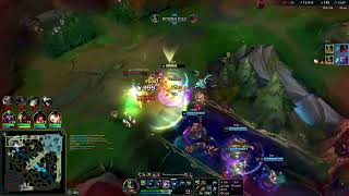 Crit Olaf Being BALANCED for 22 Seconds (1v4 From Behind) - Enemy Team had More Kills/More Gold
