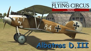 Albatros D.III | Обзор на полигоне | Ил-2 Штурмовик "Flying Circus"