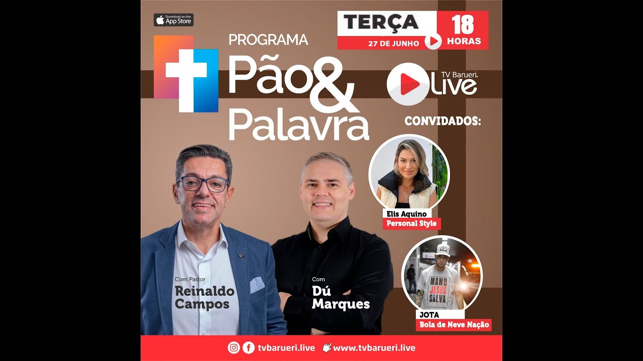 Elis Aquino E Jota | Pão & Palavra