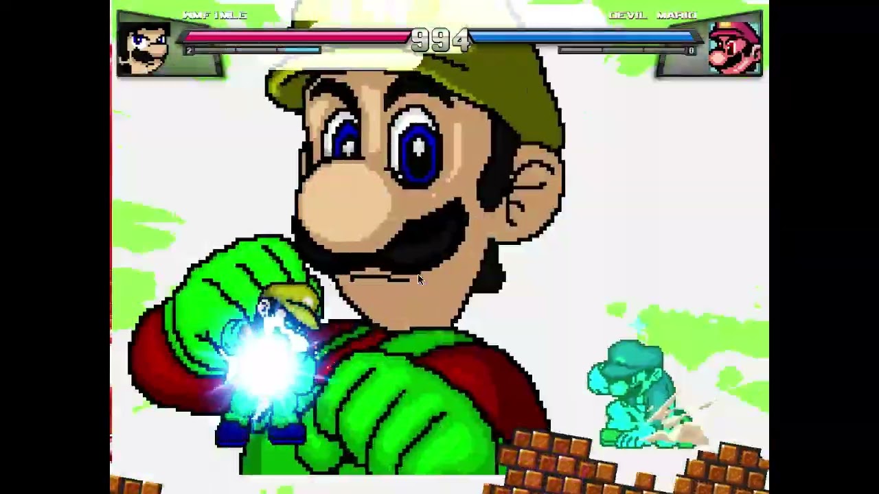 MUGEN WMF1MLG vs Devil Mario