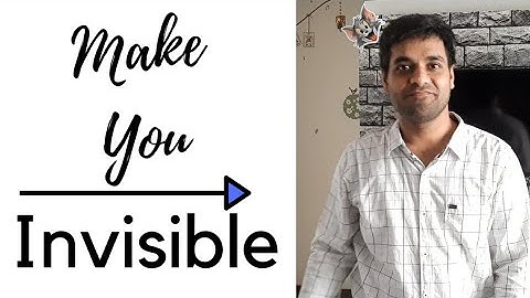 Invisible Effect in Kinemaster Video Editing | Hint Is in Video