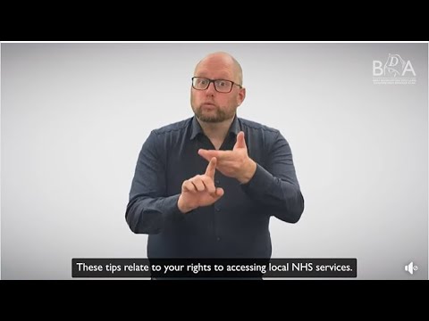 Your Rights to Access Your Local NHS Services