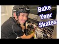 How to Bake your hockey skates | Heat molding your skates, easy DIY