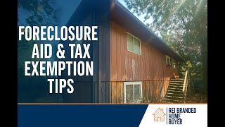 Foreclosure Aid & Tax Exemption Tips for Seniors and Families in Spokane | REI Branded Home Buyer